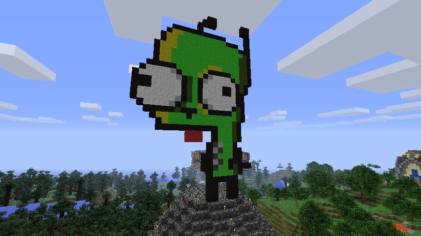 Image - 281423 | Minecraft Pixel Art | Know Your Meme In the same menu, click on the apply colors option and wait for the script to change the background color of every cell on the spreadsheet.