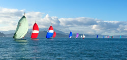 J/105s sailing San Francisco Bay