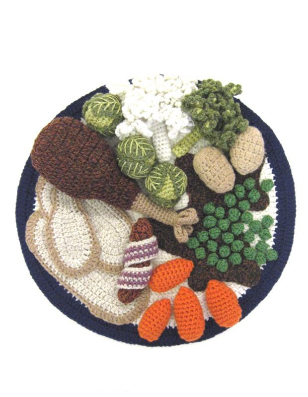 crochet food