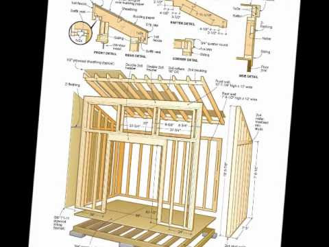 Free shed plans &amp; woodworking plans pdf's download - YouTube