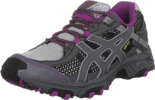 Best Reviews of ASICS Women's Gel Trabuco G-tx Metal Grey/Storem/Orchid Trainer T1D5N 9674 5 UK
