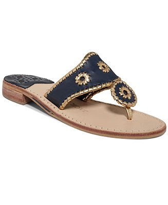 jack rogers classic navajo nantucket flat thong sandals shoes macy s