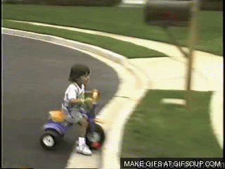 8EmYKVS Watch a kid pull off the most amazing go kart parking job ever
