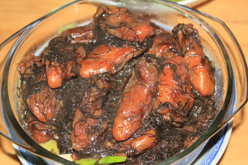 發財好市 (髮菜蚝豉) Black moss seaweed with braised dried oyster