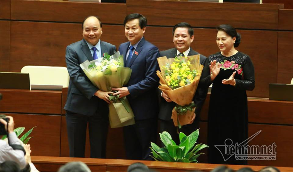 Tổng Thanh tra Chính phủ,Bộ trưởng GTVT,Lê Minh Khái,Nguyễn Văn Thể,bổ nhiệm