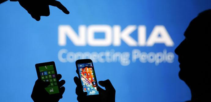 Foto de Nokia logo azul