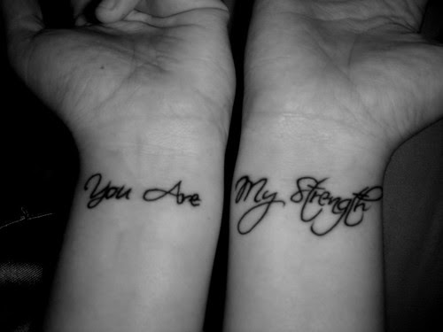 Tattoos on wrist