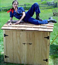 Building a Firewood Storage Shed