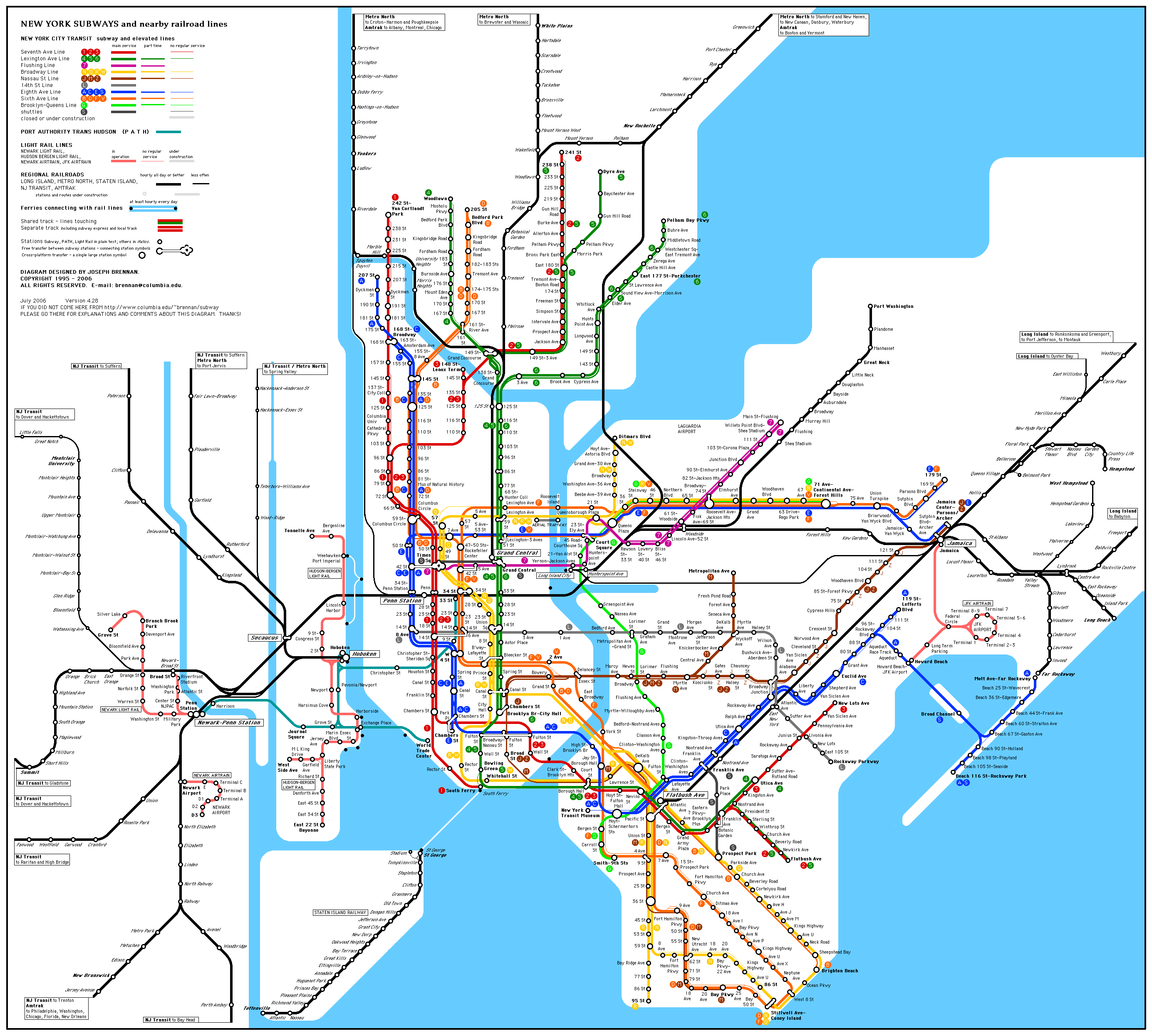 New York Train System Map Navigating the New York Subway like a Local | TopView Sightseeing