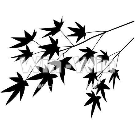 もみじ W の無料シルエット素材