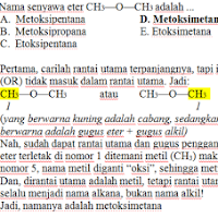 ETER (ALKOKSIALKANA)—TURUNAN ALKANA