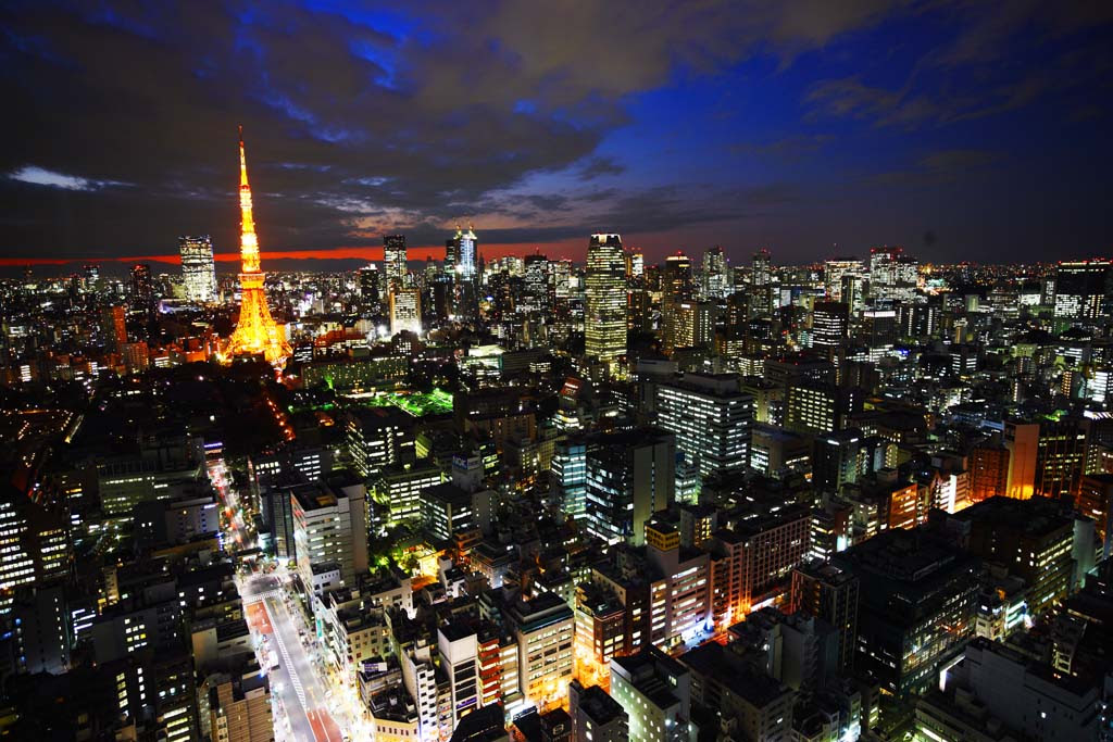 ゆんフリー写真素材集 No 東京夜景 日本 東京