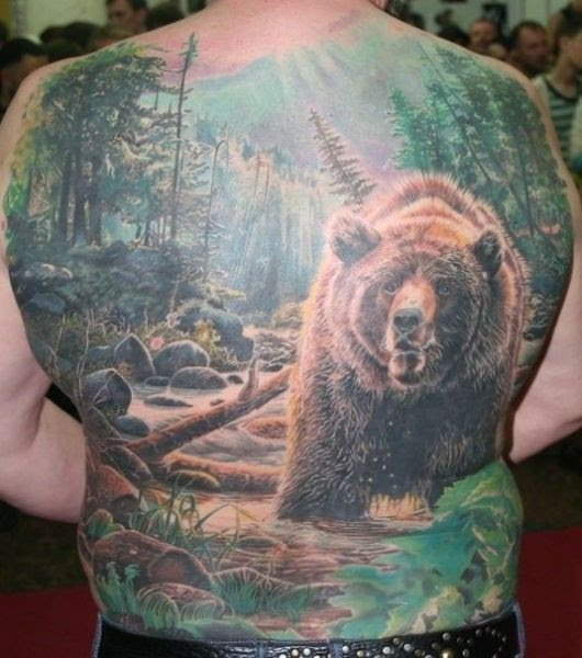 bear tattoo Bear tattoo