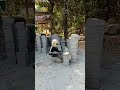Proses membuat batu andesit bakar