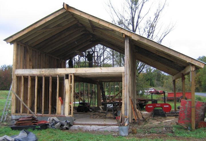 Pole shed questions. - Yesterday's Tractors