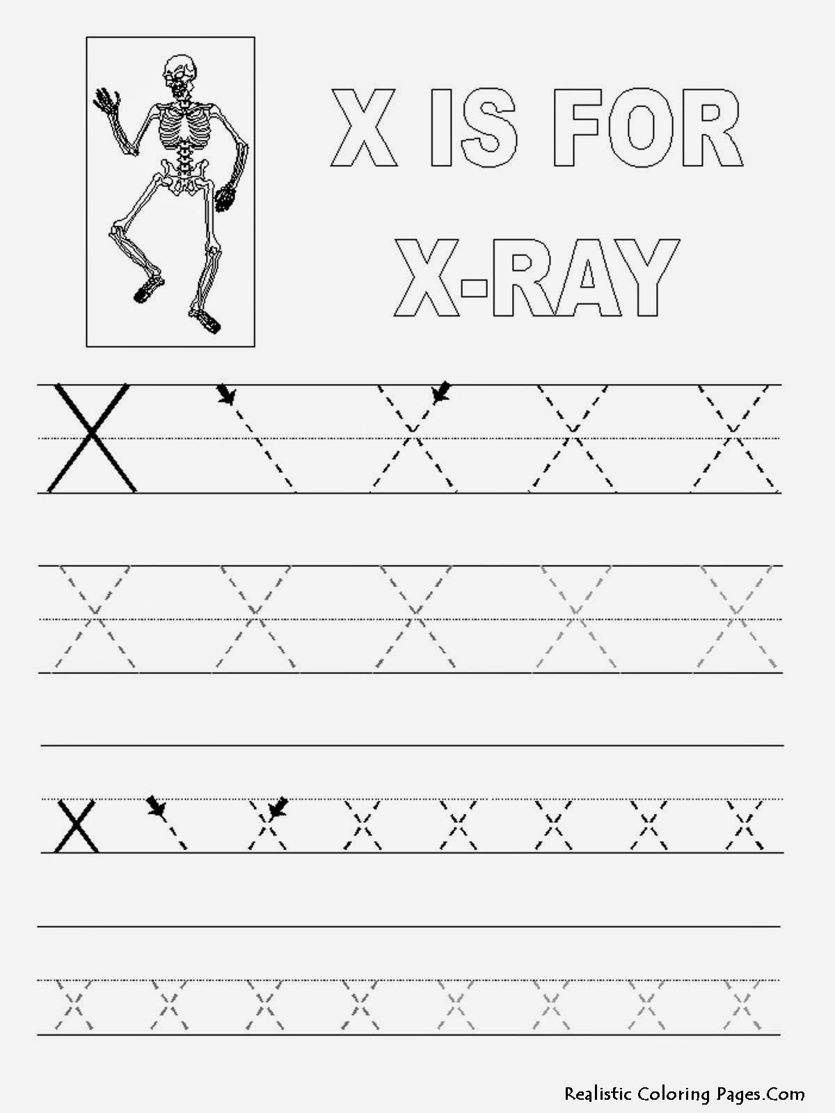 X Ray Coloring Pages - Coloring Home