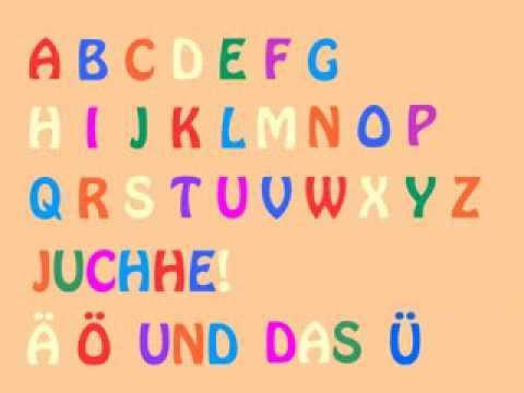 Das deutsche Alphabet-Lied (German Alphabet Song) - Learn ...