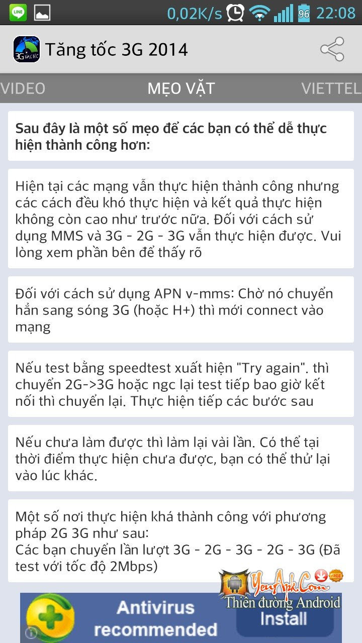 2mpGlyg Phần mềm hack 3G Viettel, Mobifone, Vinaphone cho Android