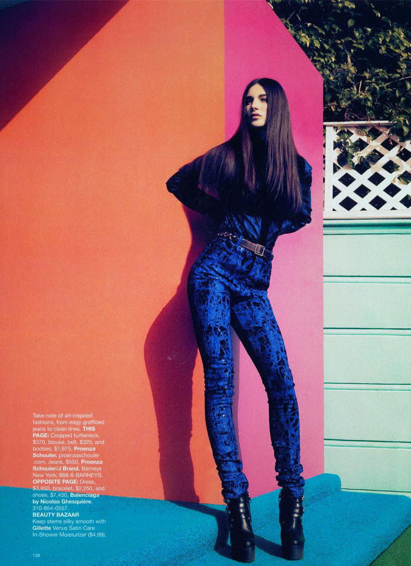 Fashion Model Jacquelyn Jablonski, Fashion editorials, Style inspiration, Fashion photography, Long hair