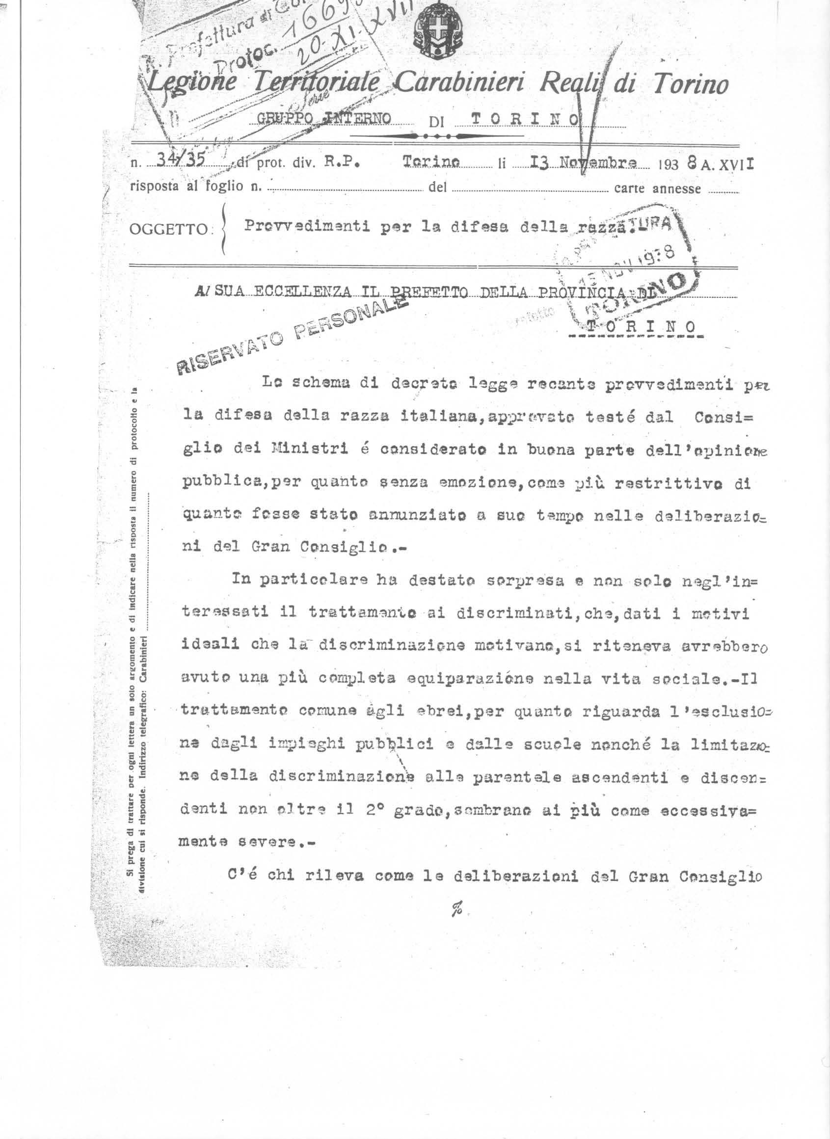 Lettera del Ten. Colonnello Comandante il Gruppo – Legione ...