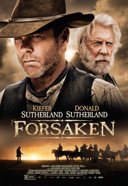 キーファー サザーランドが父ドナルド サザーランドと共演する映画 Forsaken ポスターと予告編 最新映画情報局 ニュース 予告編