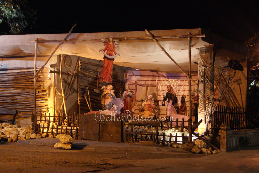 Christmas 2012 lights and decorations in Lebanon - BelleBeirut