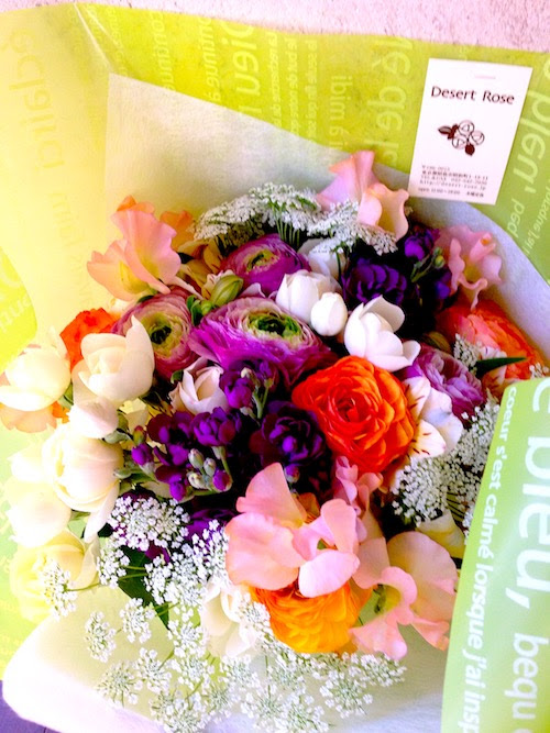 送別にラナンキュラスの花束オーダーメイド花ギフト店desertrose通販