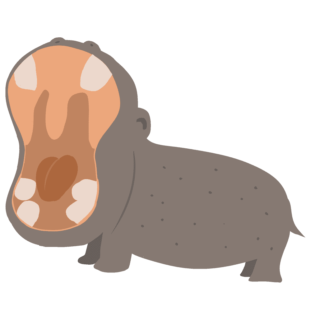 かわいいカバのイラスト高画質画像素材集 写真まとめサイト Pictas