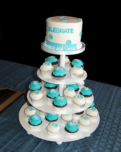 Blue And White Wedding Cakes