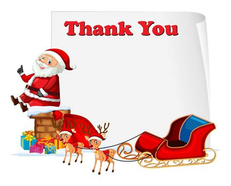  6 best free printable christmas thank you card templates pdf for free