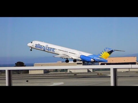 Video Stockton Airport Allegiant