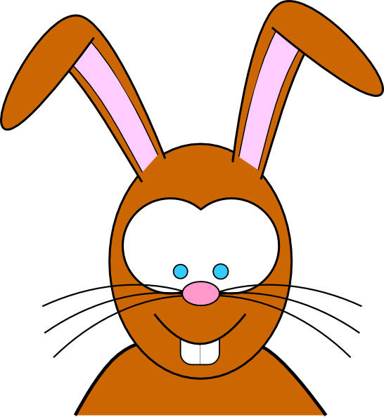 easter bunny cartoon clip art. animated easter bunny clipart.
