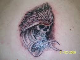 tengkorak tattoo