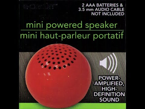 Video Mini Ball Speaker