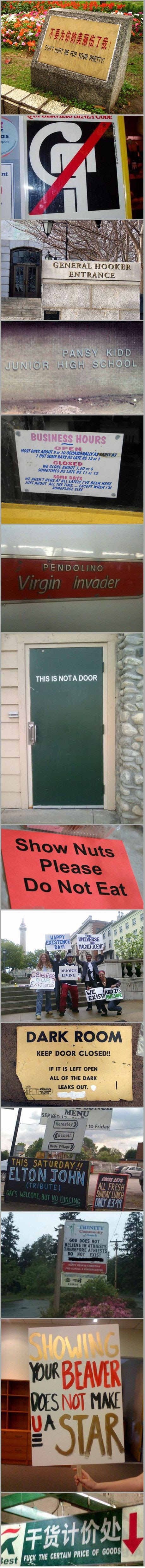 14 Tasteless Signs And Billboards Seen On www.coolpicturegallery.net