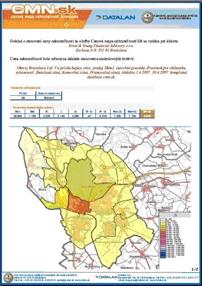 cenová mapa sr Cenová Mapa Sr | adviseurmakelaar cenová mapa sr