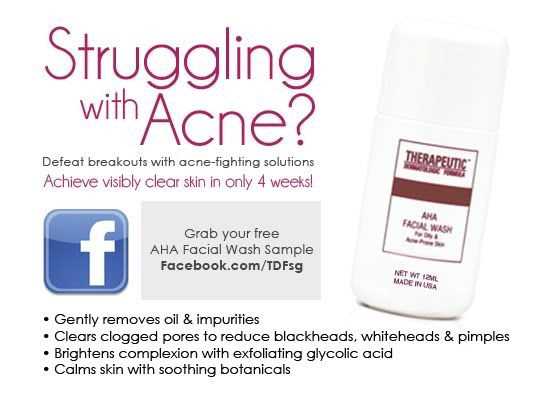 Therapeutic Dermatologic Formula (TDF)’s free sample giveaway