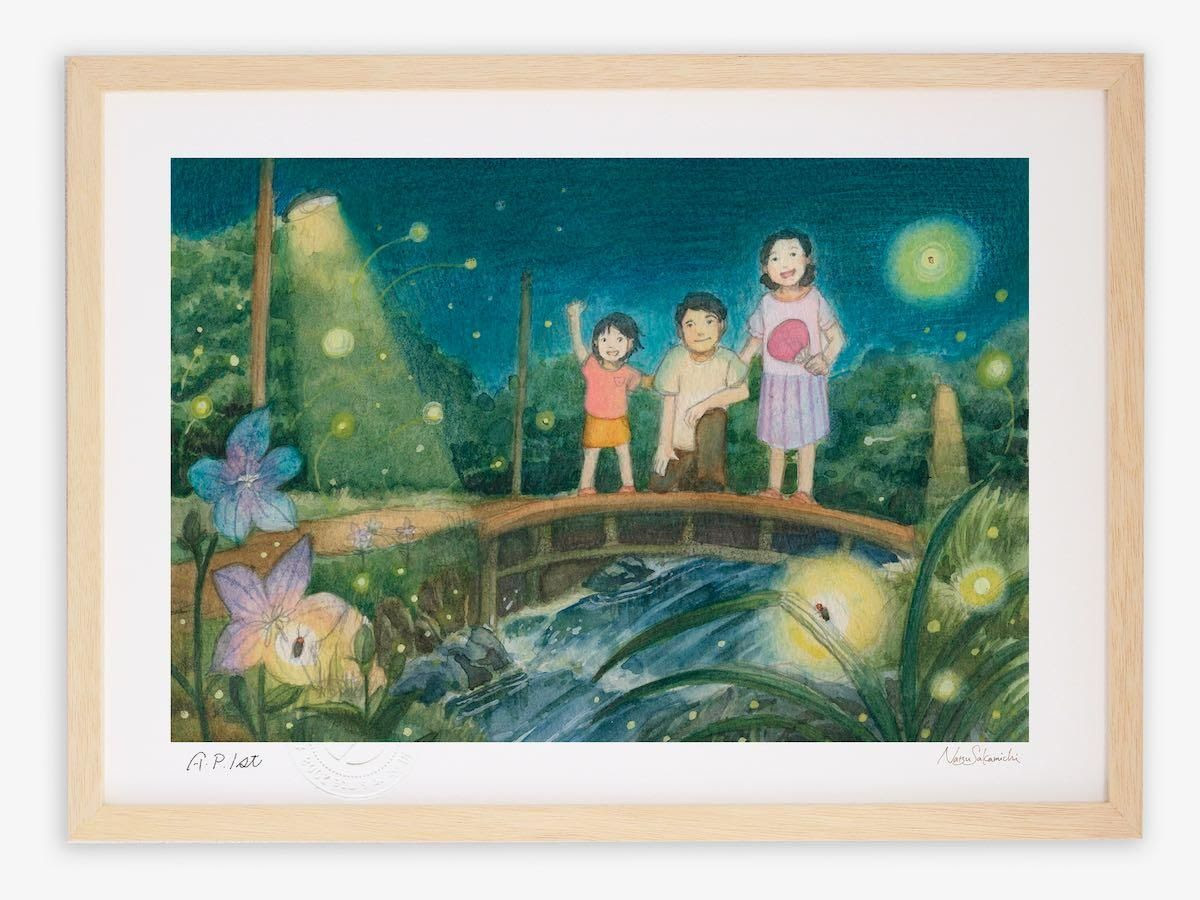 情景画 蛍 坂道なつ 商品 風景写真販売と無料壁紙の あゆわら