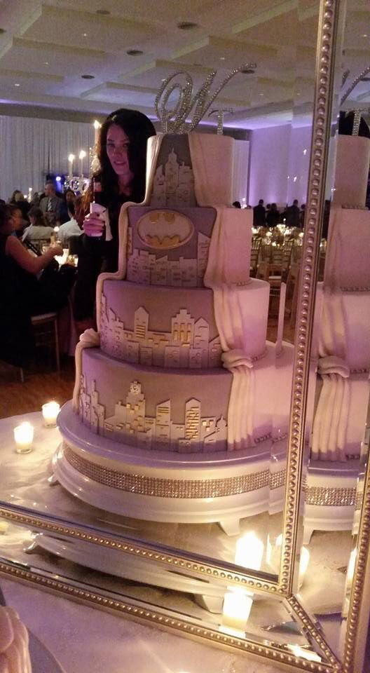 Gateau Batman Theme Weddbook