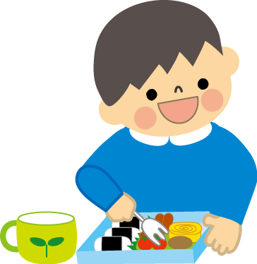 幼稚園 保育園 学校 無料イラスト お絵描き お弁当