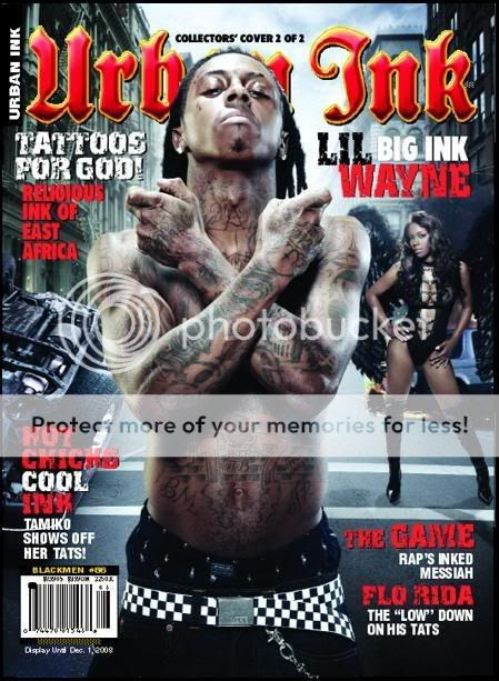 Check out ya boy Weezy on the next cover of Urban Ink Magazine.
