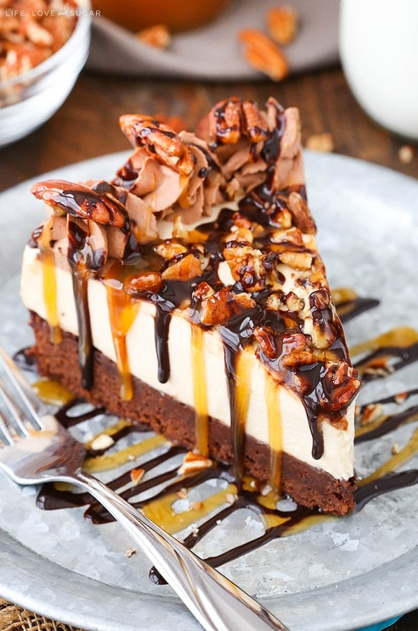 Turtle Brownie Cheesecake Life Love and Sugar Turtle Brownie Cheesecake Life Love and Sugar