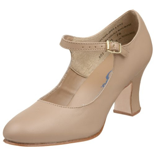 Capezio Womens Manhattan Character Caramel