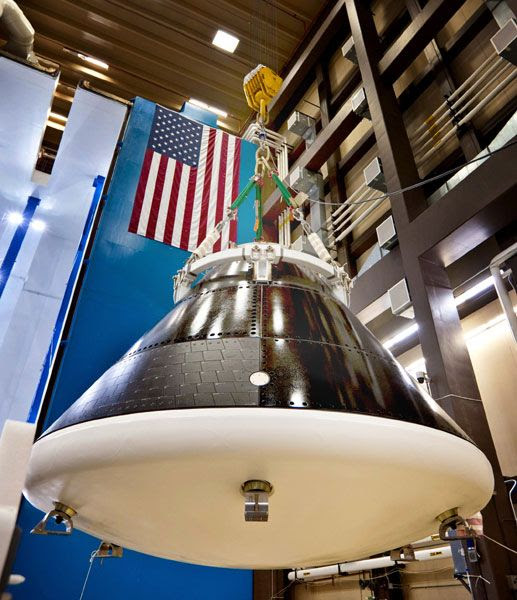 The Multi-Purpose Crew Vehicle is about to undergo testing at the Lockheed Martin facility near Denver, Colorado...on July 1, 2011.