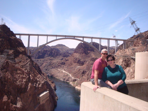 Greg and I at the Hoover Dam 4/12
