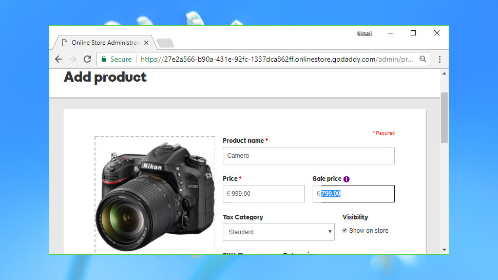 GoDaddy Website Builder