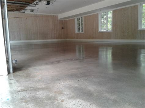 Howstuffworks.com contributors you want to lay some rather nice tiles over the unsightly concrete floor. Grind, Polish and Seal 6 Car Garage in Buckhead, GA
