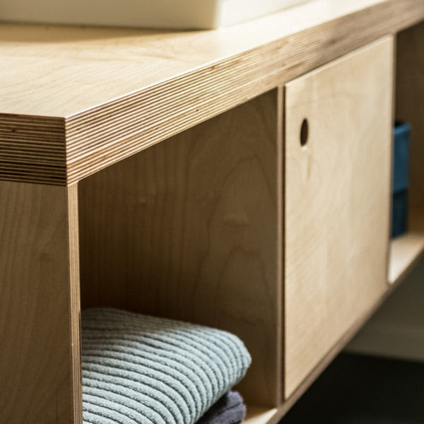 Make Furniture - Open Plywood vanity