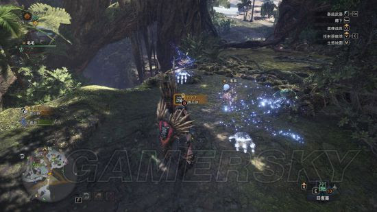 怪物猎人世界 三古龙调查痕迹位置分享 古代树森林 游民星空gamersky Com