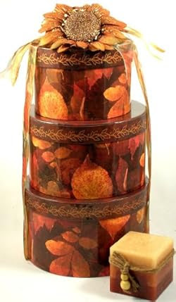 Tastes Of Fall Deluxe Gift Tower | Gourmet Gift Basket Of Fall Foods: Amazon.com: Grocery & Gourmet Food